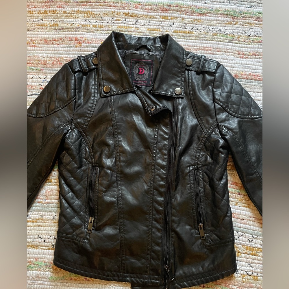 Doll House Leather Jacket. Size says M, fits like a small. Smoke free home.
